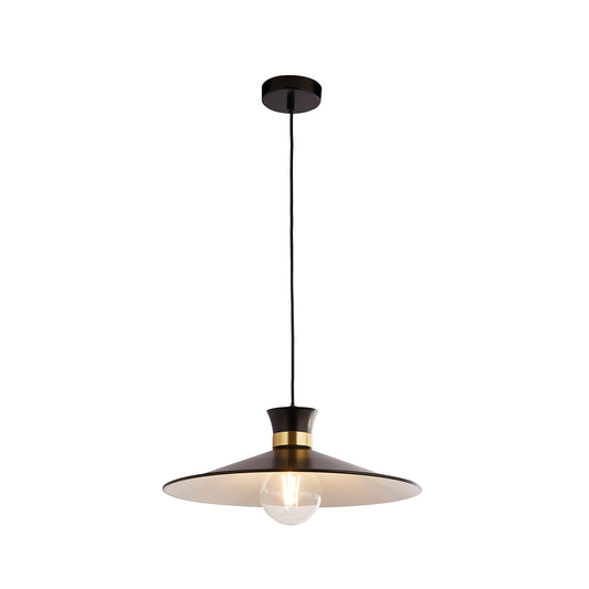 Noir Eclipse Black Ceiling Pendant Light