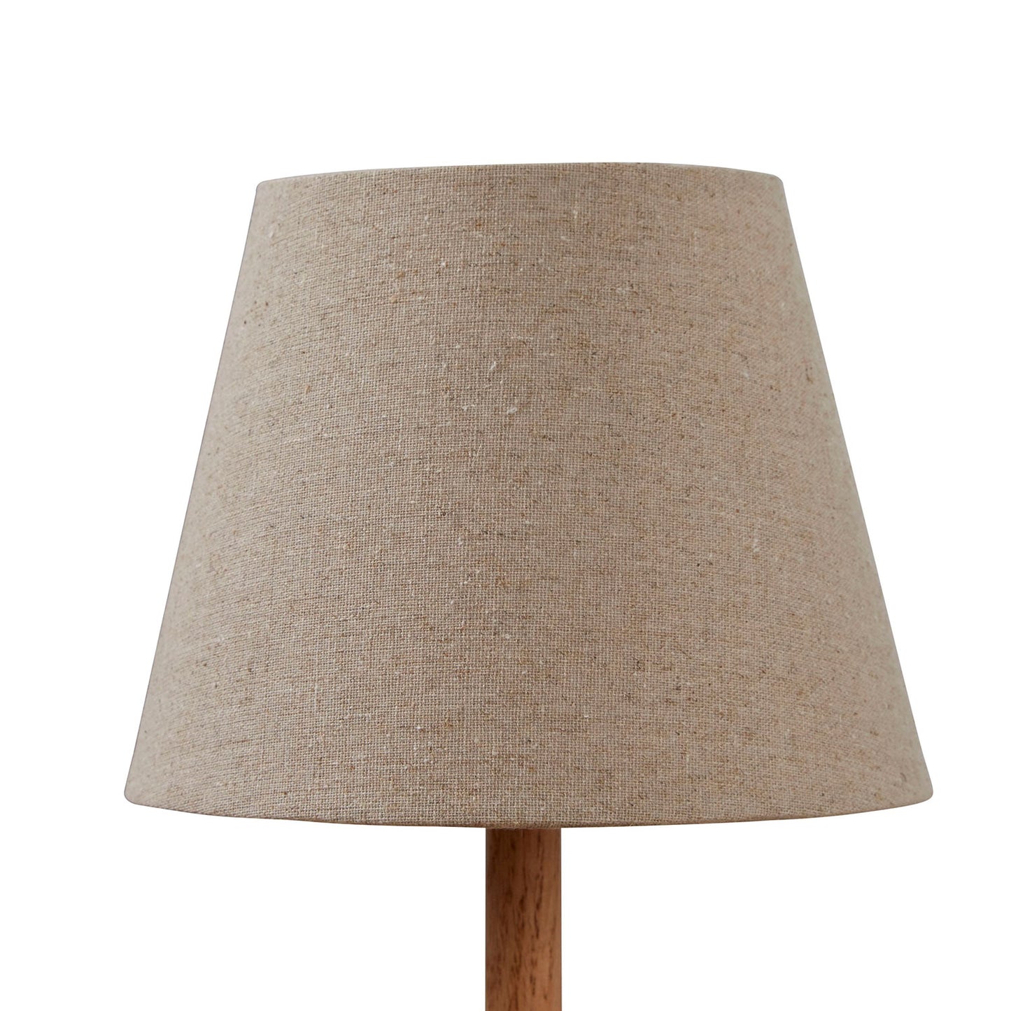 Oakfield Natural Linen Tapered Drum Easy Fit Light Shade