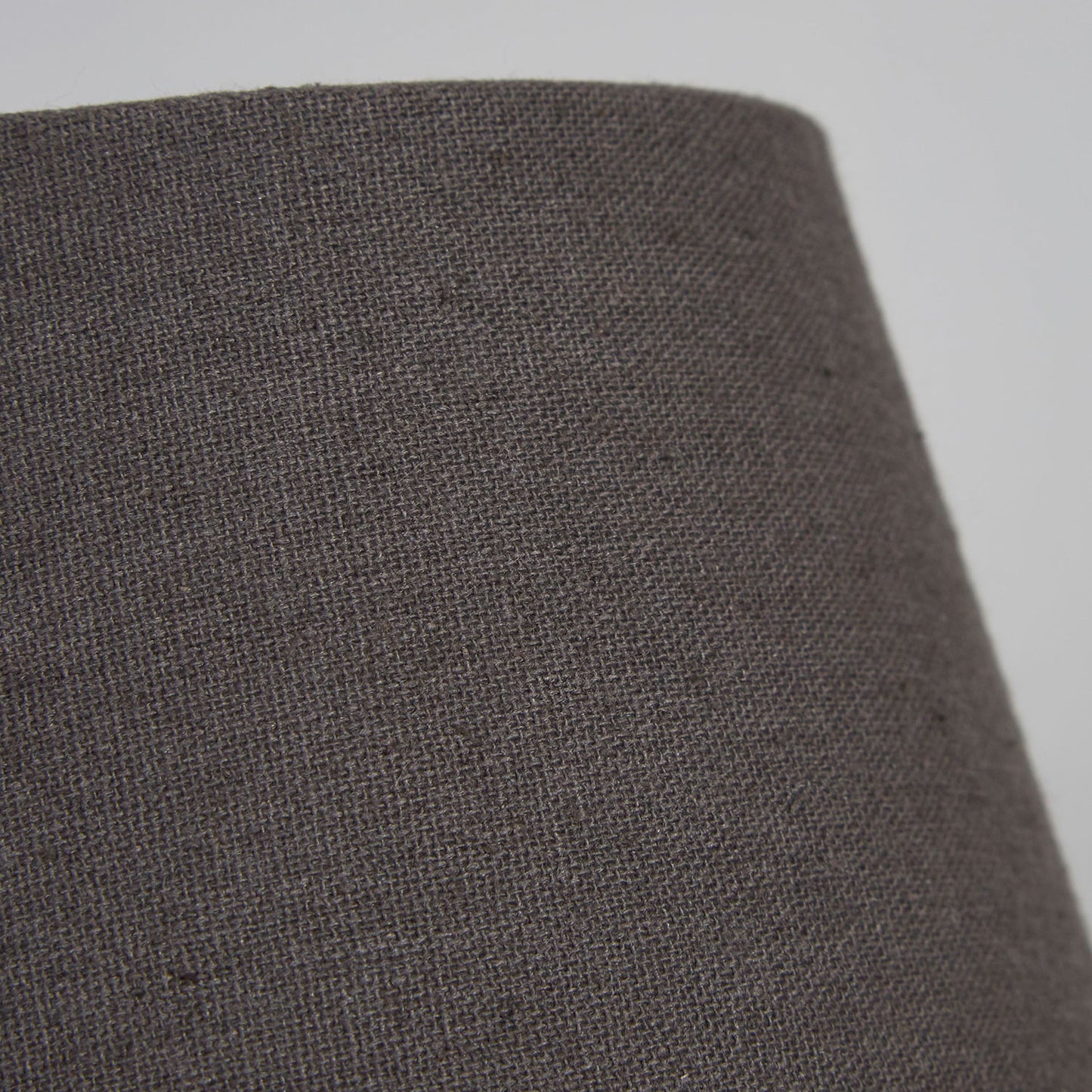 Oakfield Grey Linen Tapered Easy Fit Drum Shade