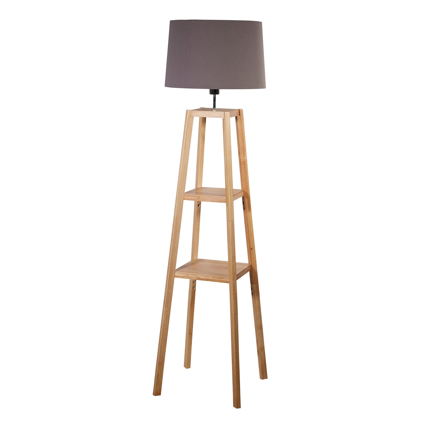 Tower Light Lamp with Built in Shelves
