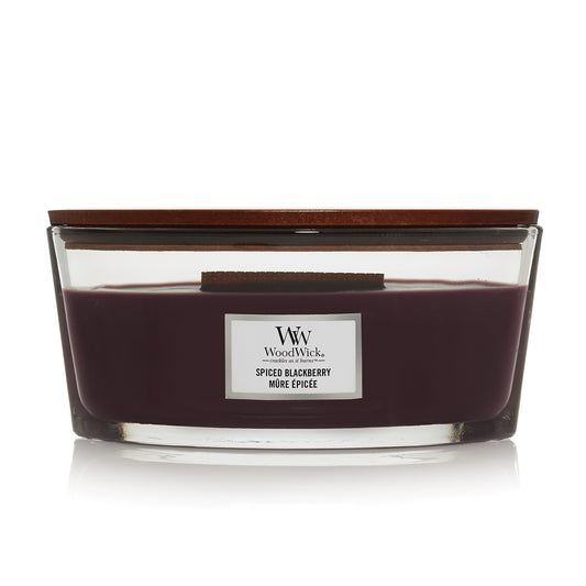 Woodwick Ellipse Spiced Blackberry Candle