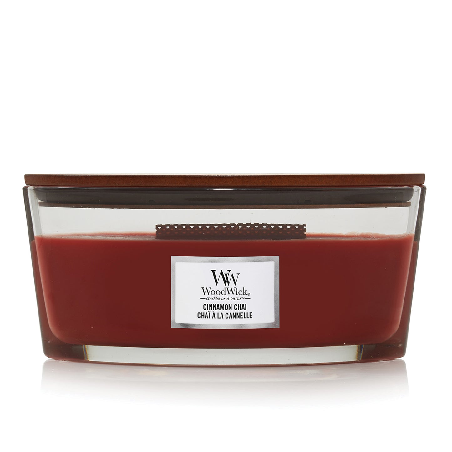 Woodwick Ellipse Cinnamon Chai Candle