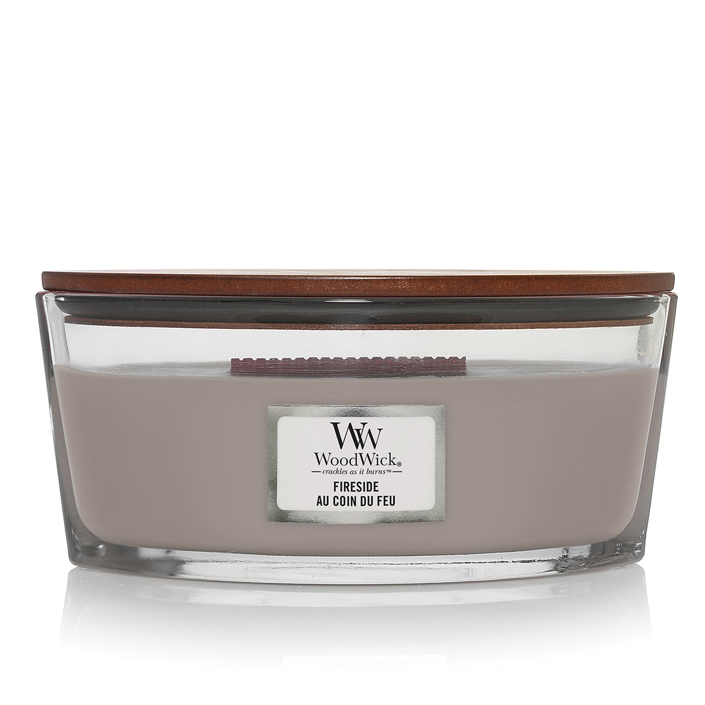 Woodwick Fireside Ellipse Candle