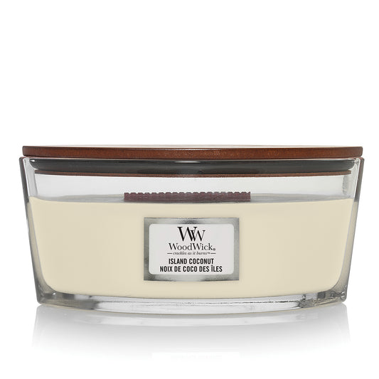 Woodwick Ellipse Island Coconut Candle