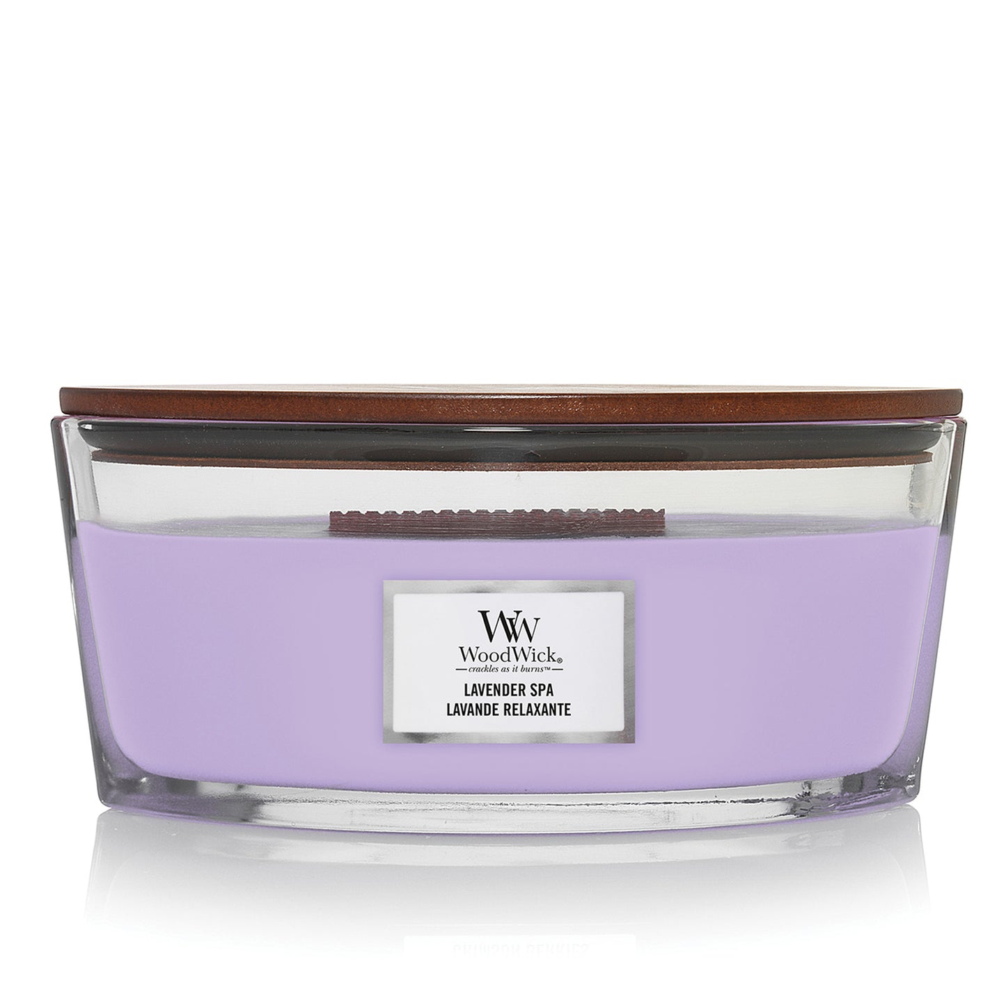 Woodwick Ellipse Lavender Spa Candle