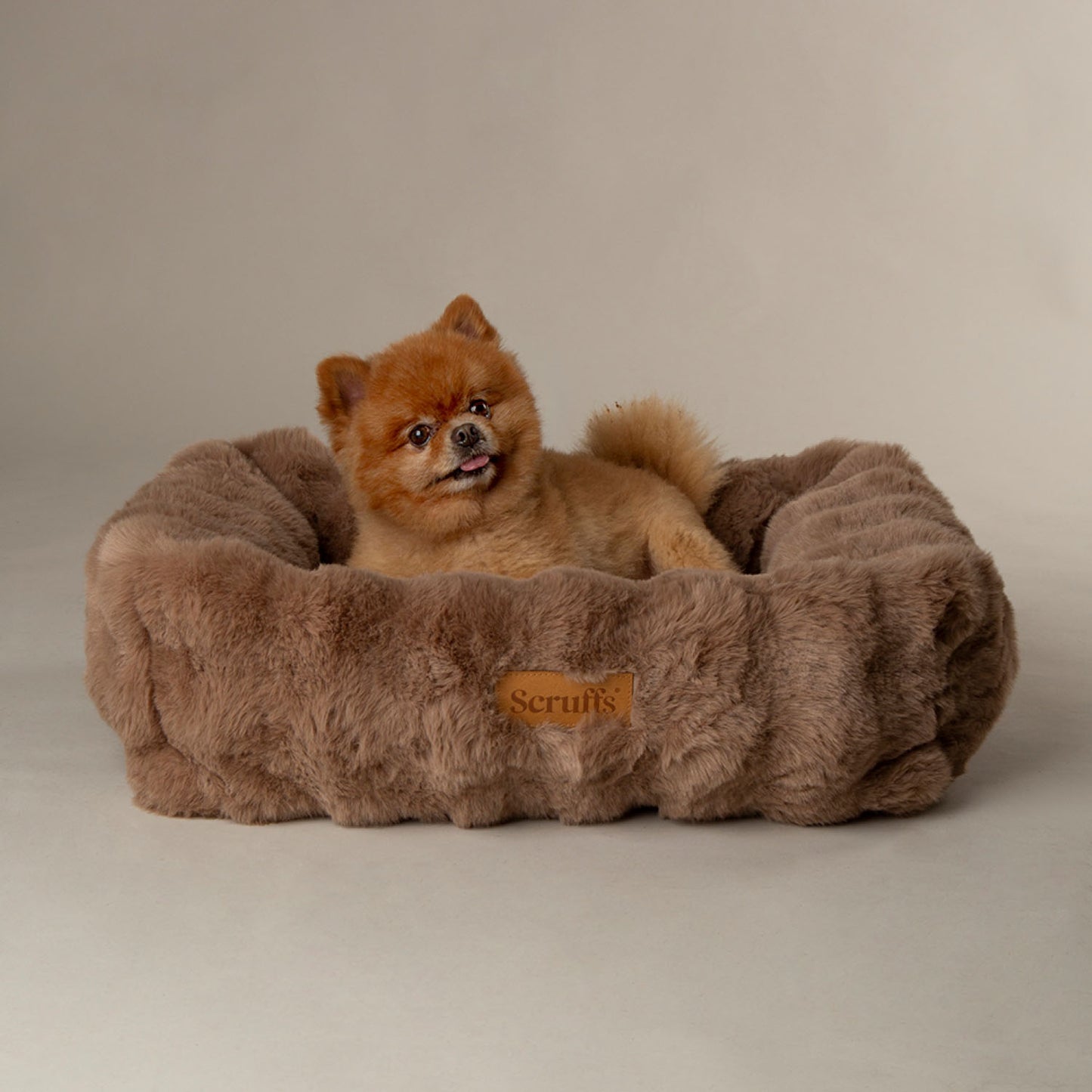 Scruffs Alpine Taupe Box Pet Bed