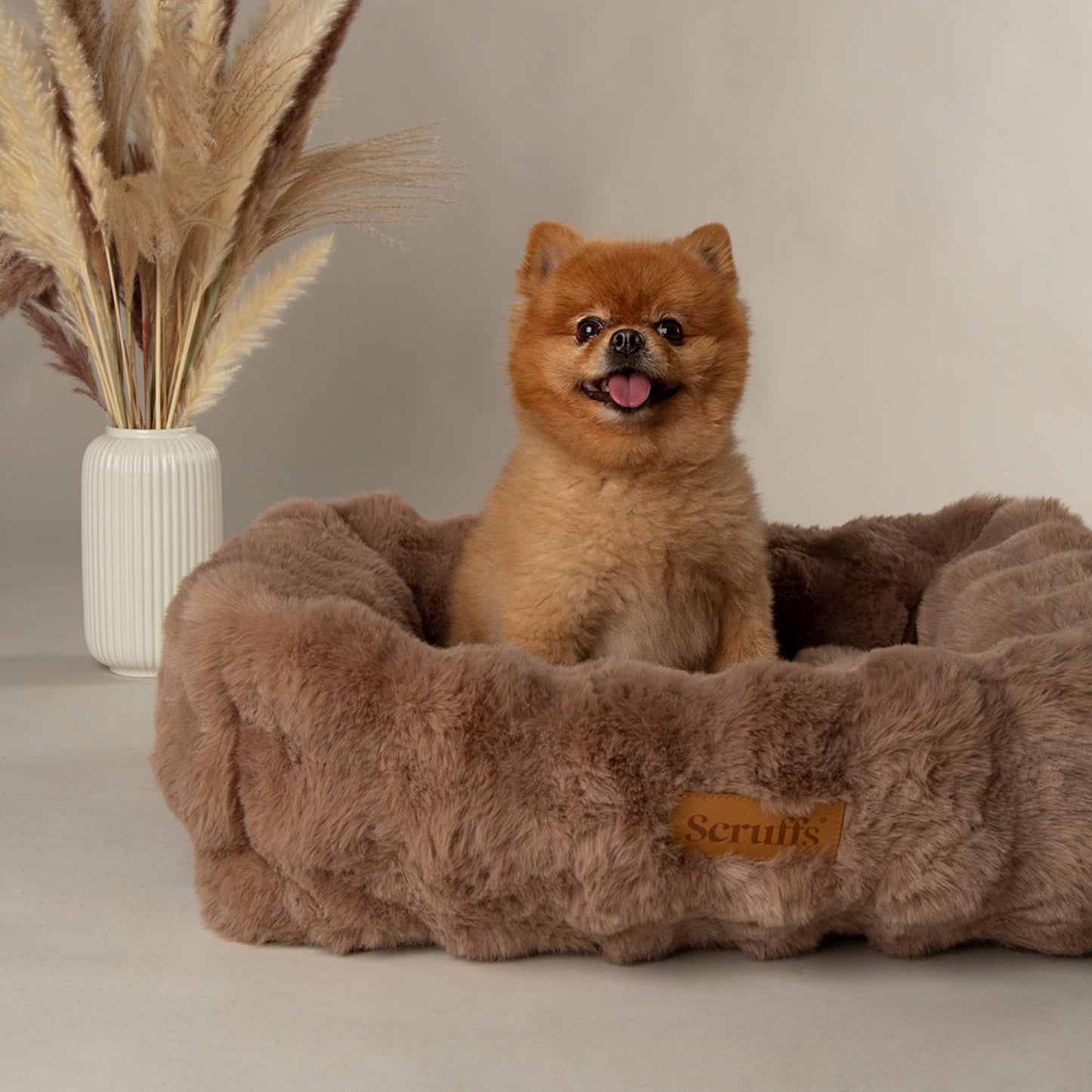Scruffs Alpine Taupe Box Pet Bed