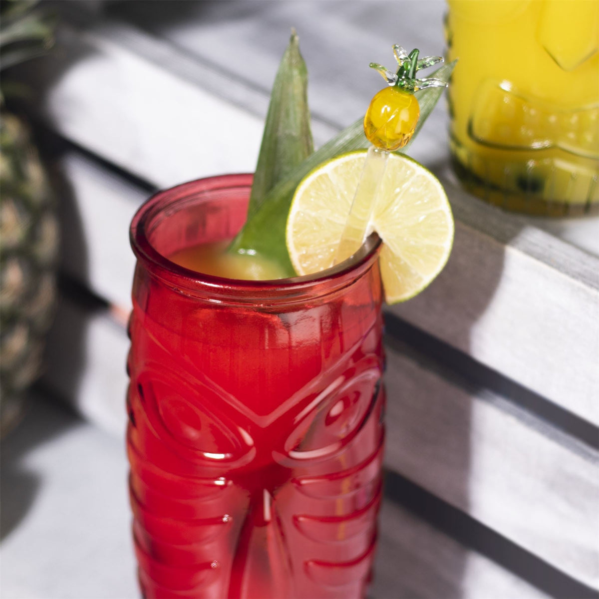 Tiki Cocktail Glasses - Set of 2