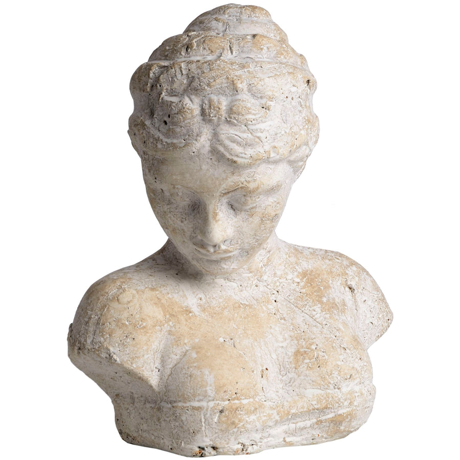 Stone Effect Woman's Head Icon