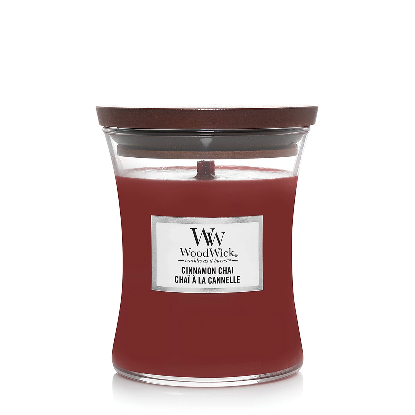 Woodwick Cinnamon Chai Medium Hourglass Candle
