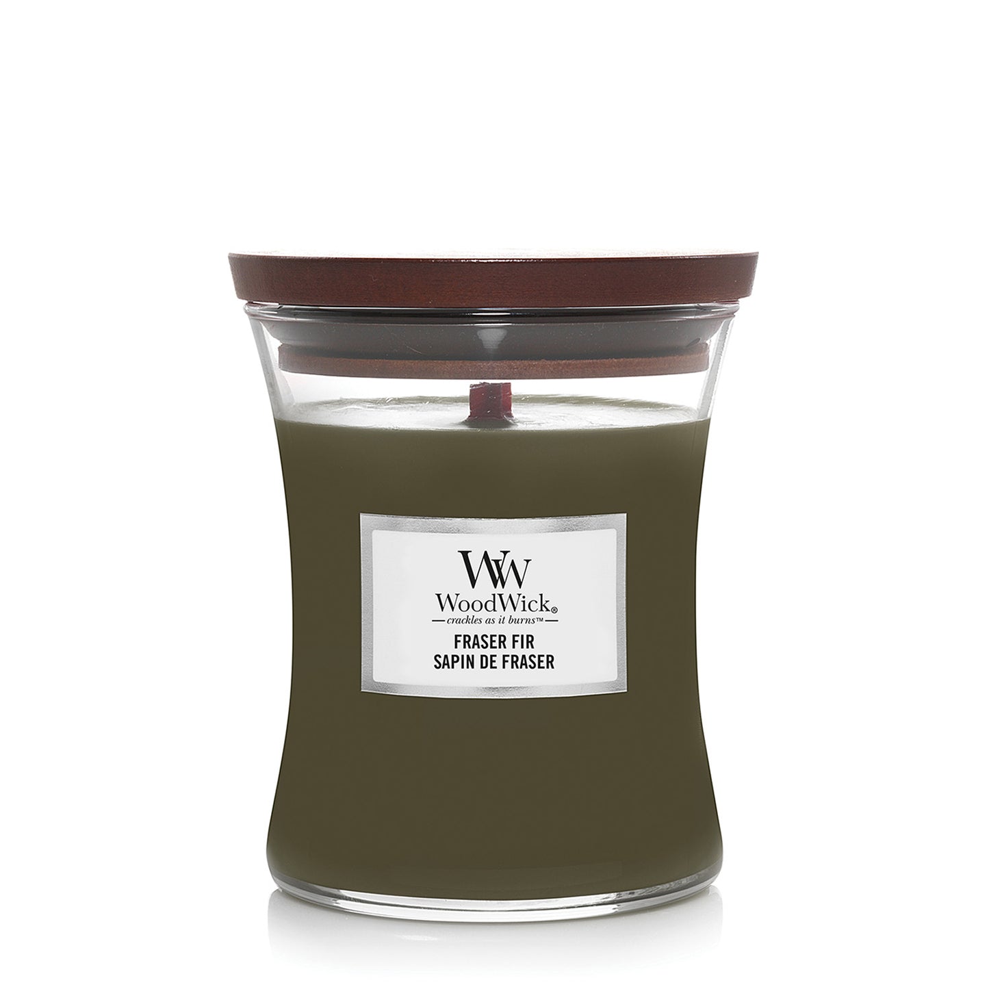Woodwick Frasier Fir Medium Hourglass Candle