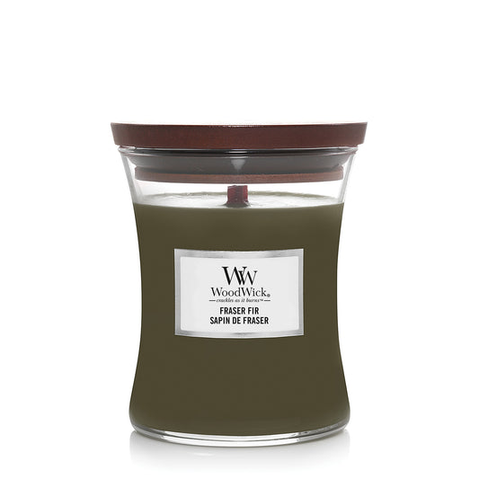 Woodwick Frasier Fir Medium Hourglass Candle