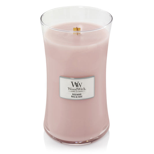 Woodwick Rosewood Large Hourglass Candle