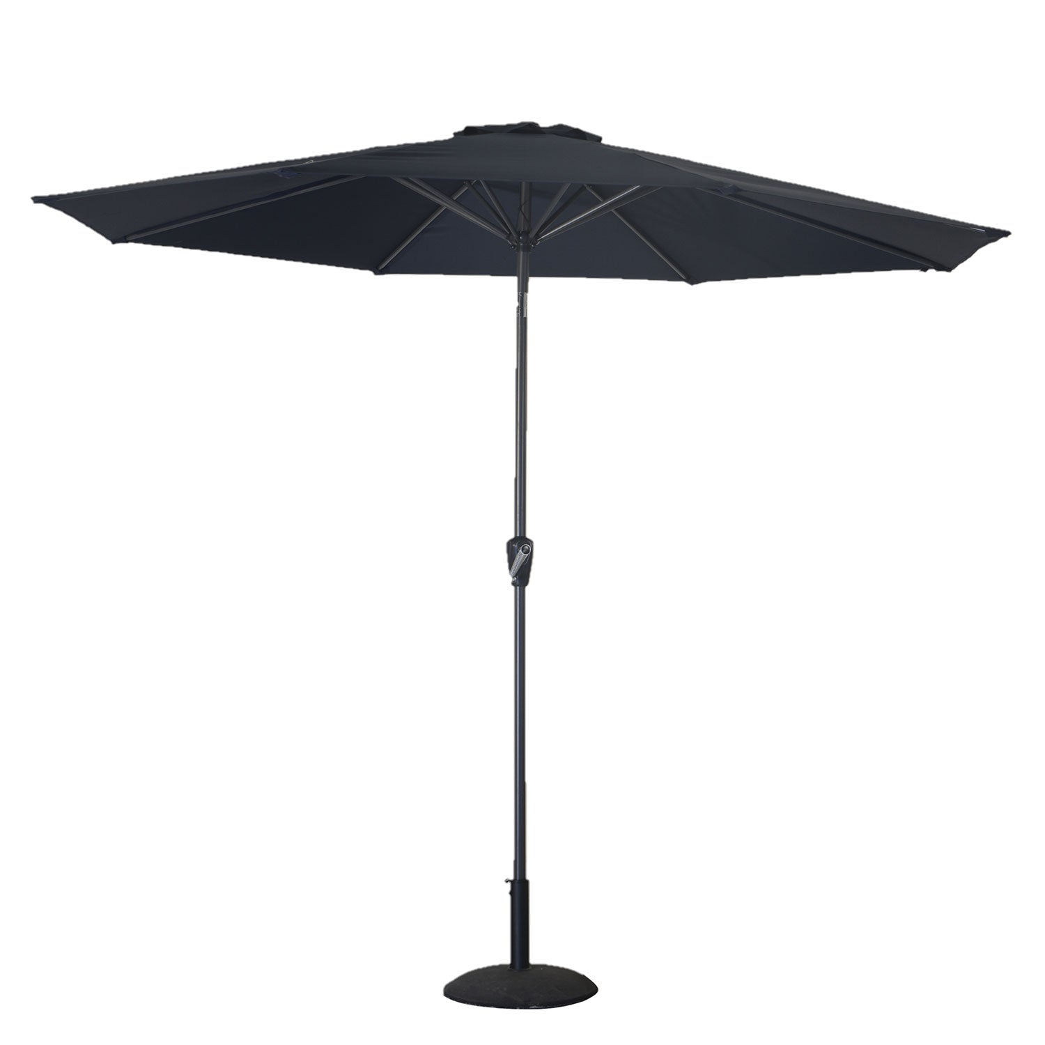 Sturdi Plus Navy 3m Aluminium Round Parasol Julian Charles Home