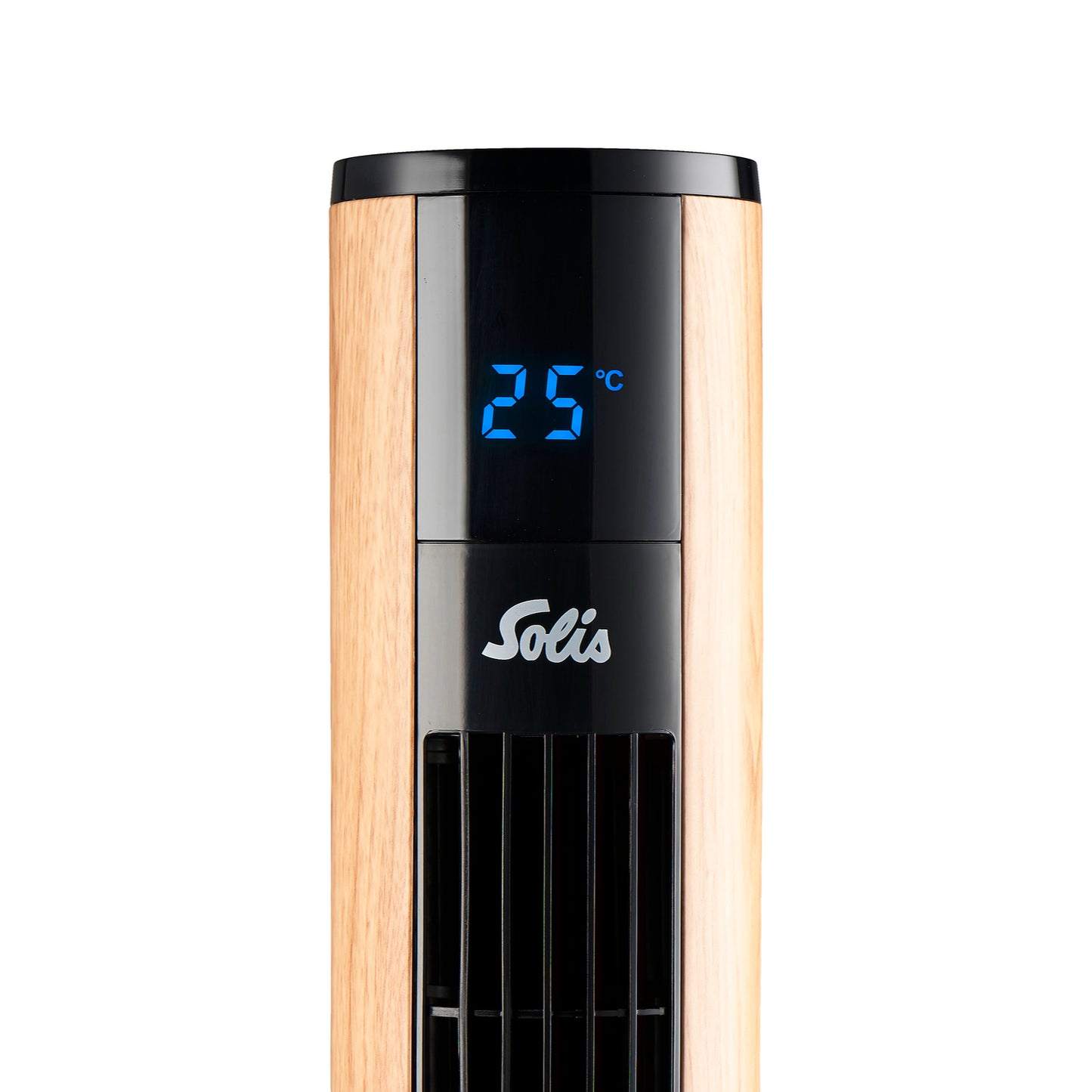 Solis Wood Effect Easy Breezy Tower Fan