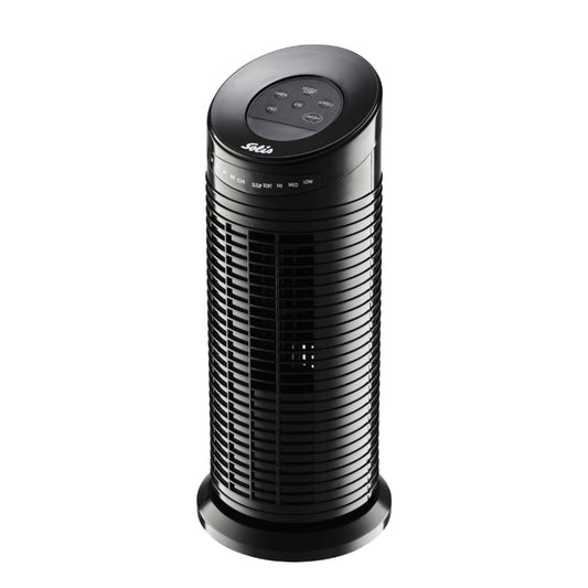 Solis Black Mini Tower Ventilator Fan