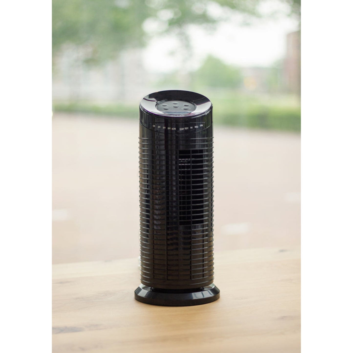 Solis Black Mini Tower Ventilator Fan