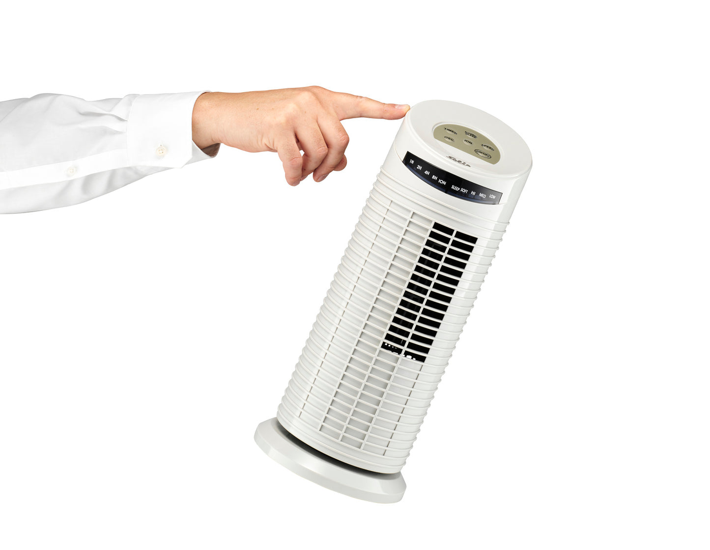 Solis White Mini Tower Ventilator Fan