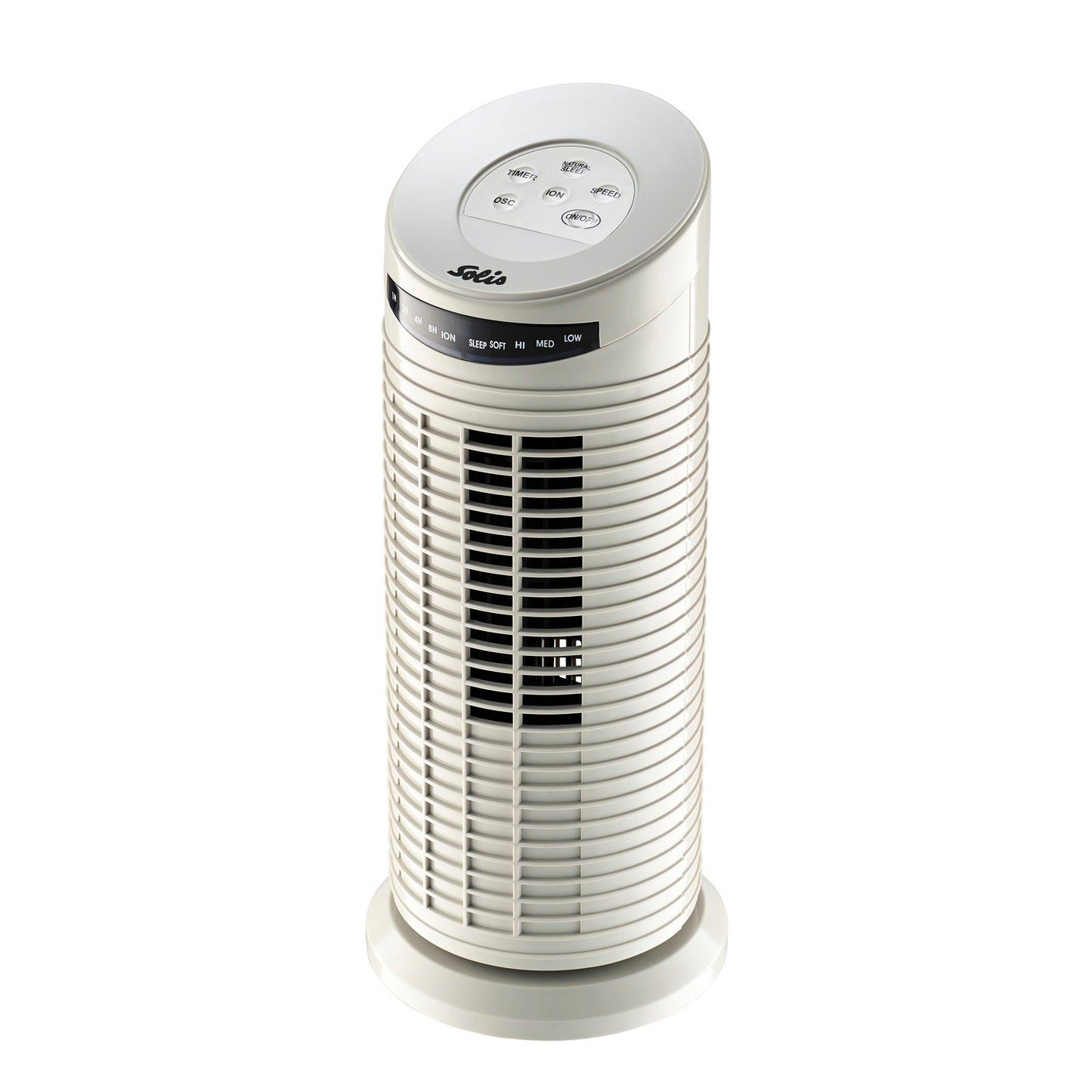 Solis White Mini Tower Ventilator Fan