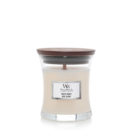 Woodwick White Honey Mini Hourglass Candle