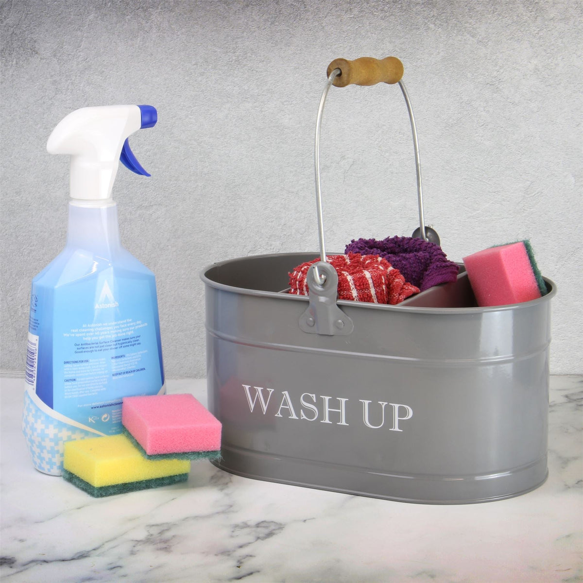 Wash Up Tidy Grey