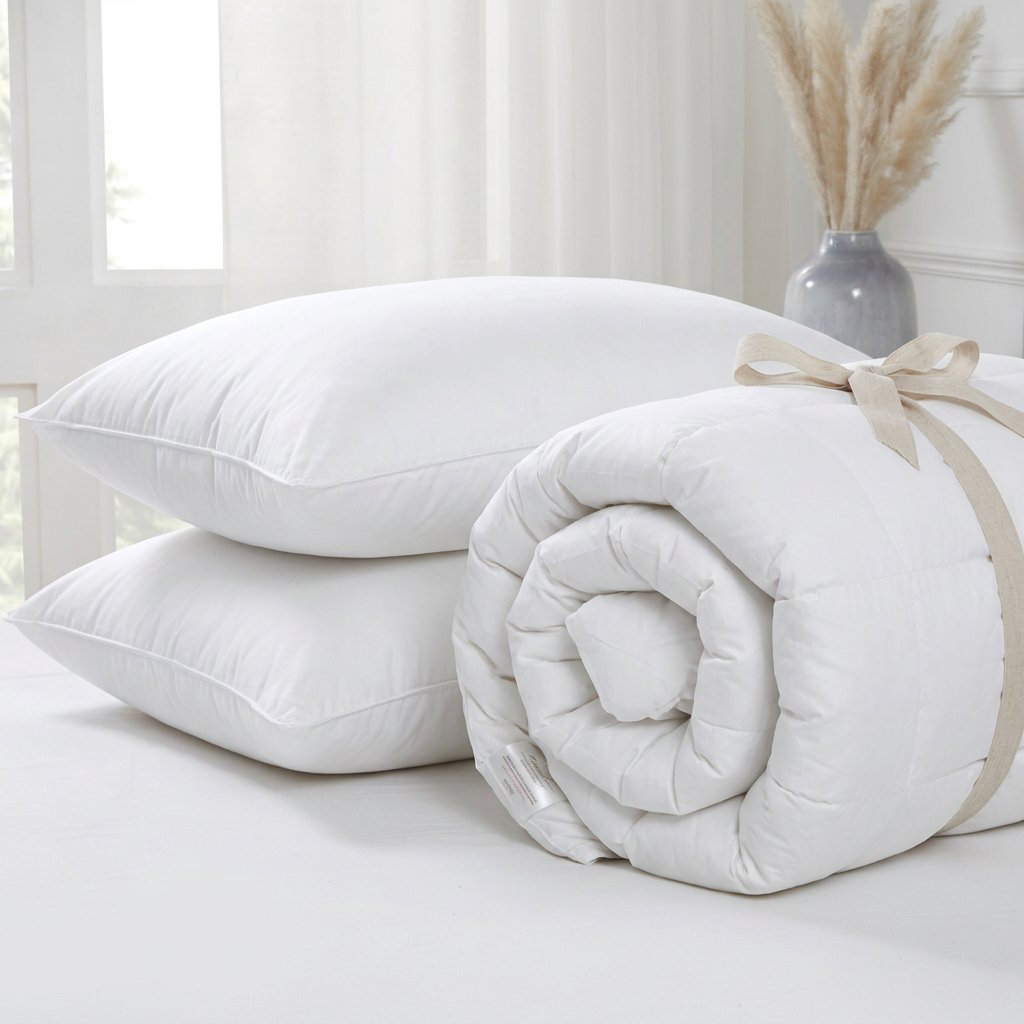 Feels Like Down Duvet & Pillows Mix & Match Bundle
