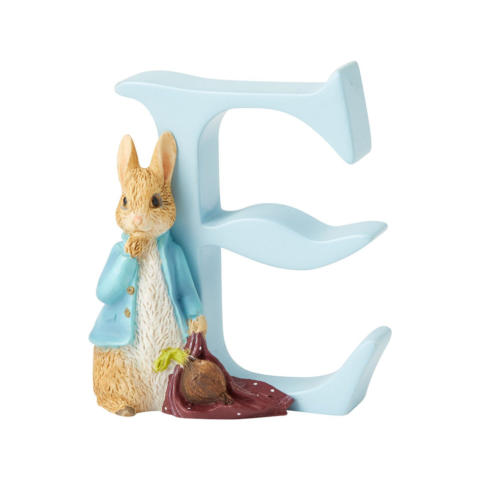 Beatrix Potter Letter E Peter Rabbit with Onions Figurine – Julian ...