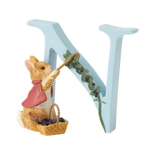 Beatrix Potter Letter N Cotton-Tail Figurine