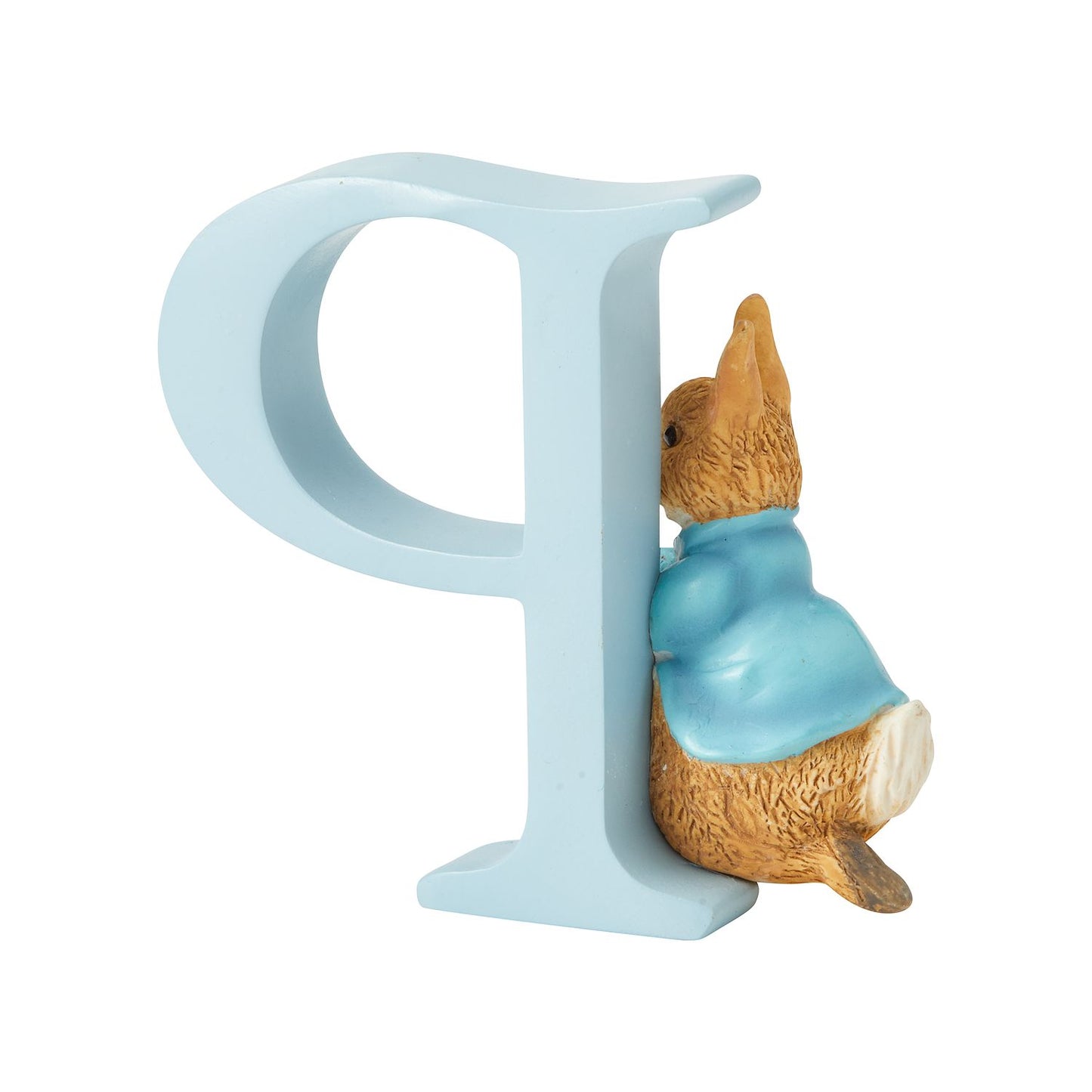 Beatrix Potter Letter P Running Peter Rabbit Figurine