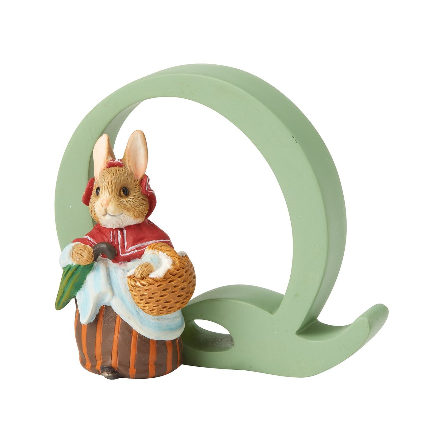 Beatrix Potter Letter Q Mrs Rabbit Figurine