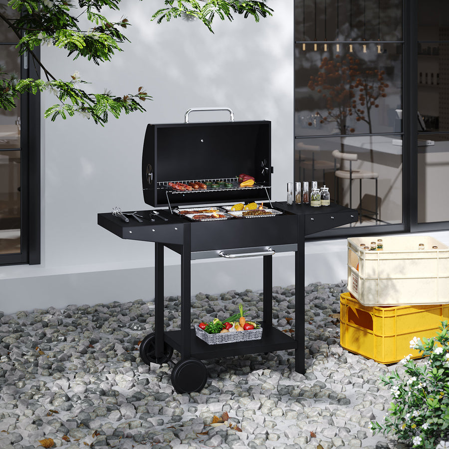 Charcoal Grill Carbon Black BBQ