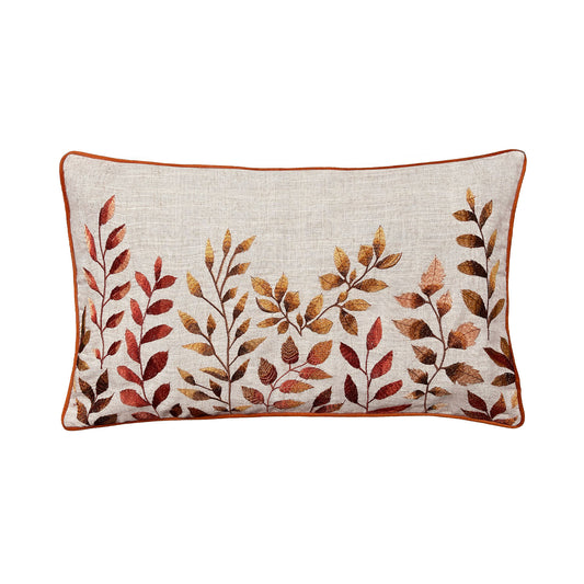 Amber Embroidered Cushion (50cm x 30cm)