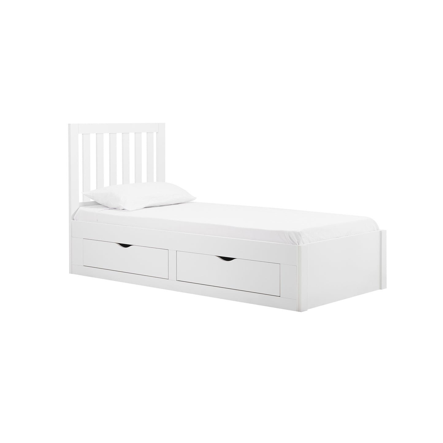 Appleby White Bed Frame - Single