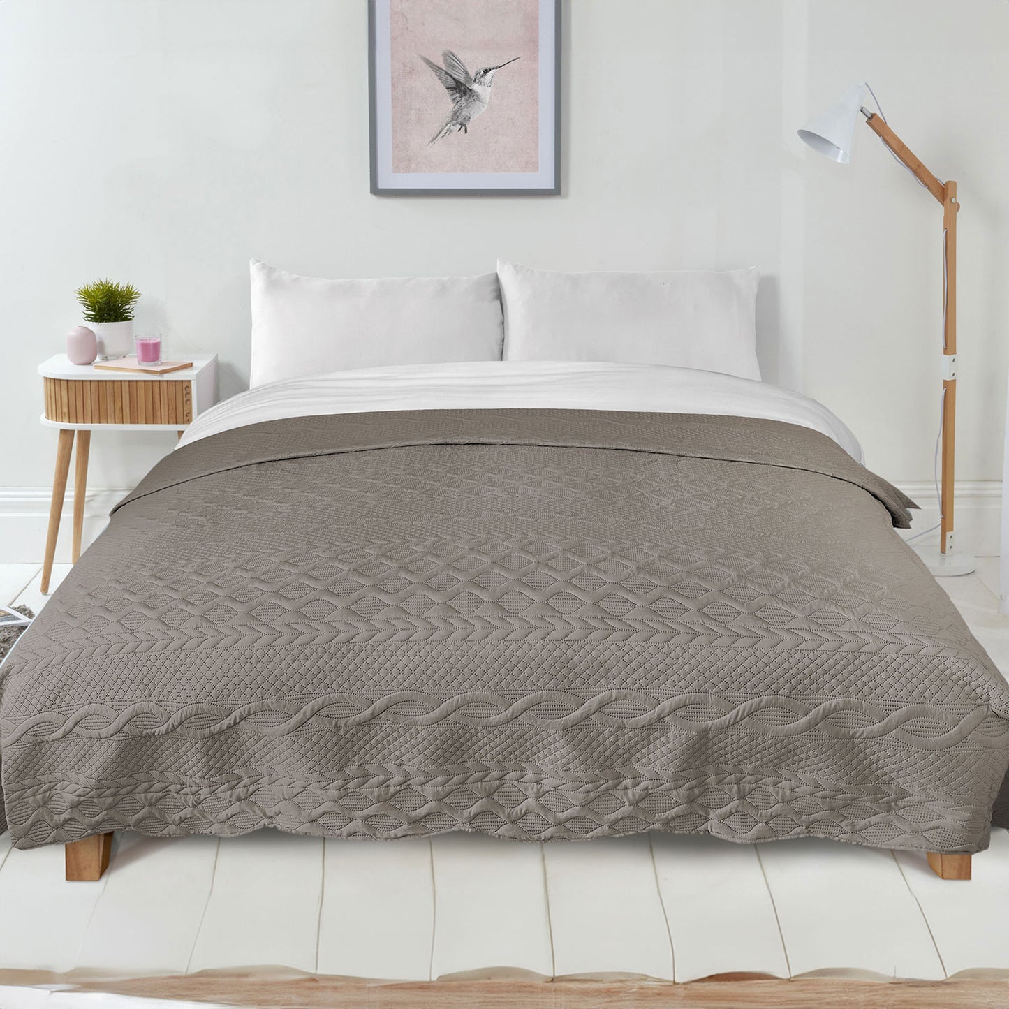 Aran Stone Bedspread