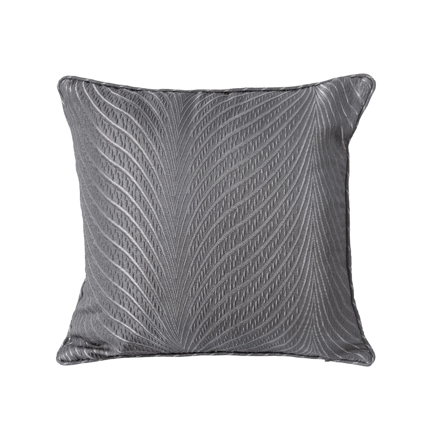 Aura Charcoal Cushion Covers (Pair)