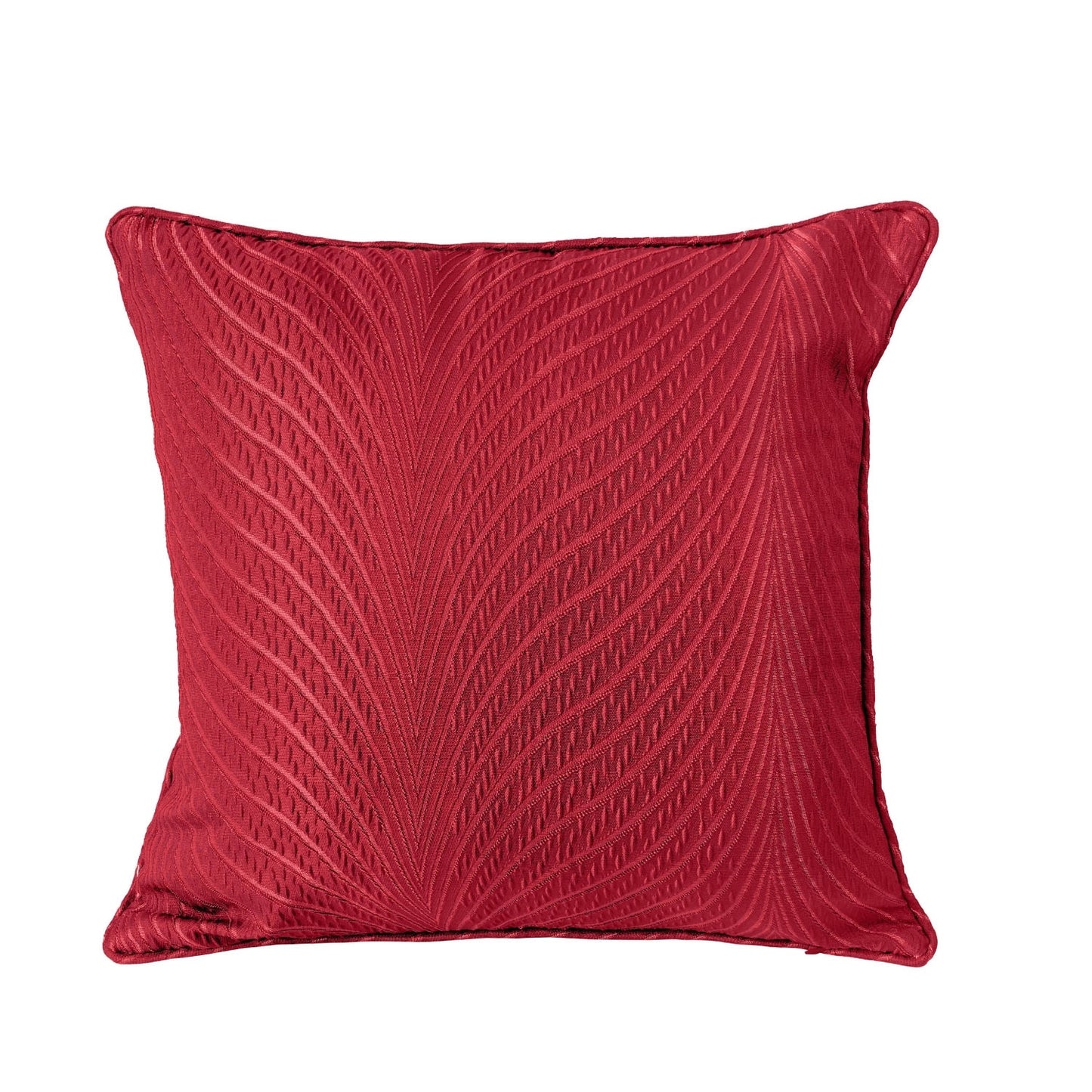 Aura Cranberry Red Cushion Covers (Pair)