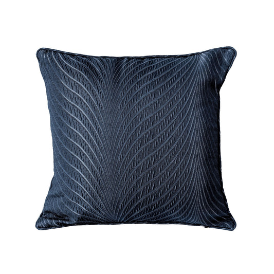 Aura Navy Blue Cushion Covers (Pair)