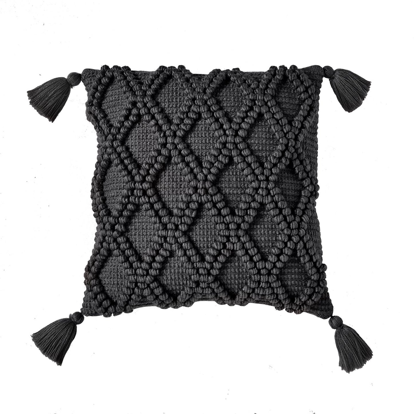 Alda Black Outdoor Cushion (43cm x 43cm)