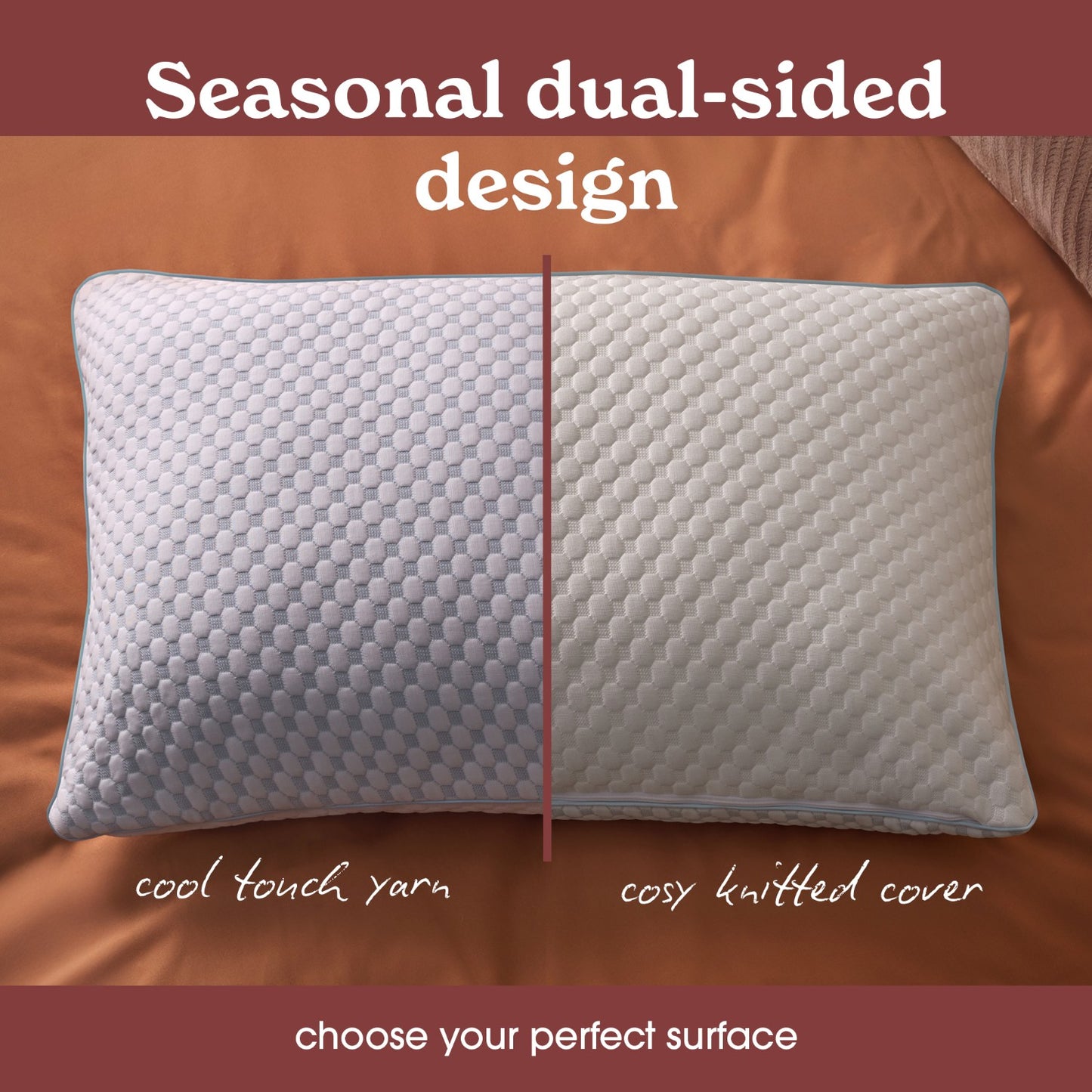 Sleepeezee All Seasons Support Memory Foam Pillow