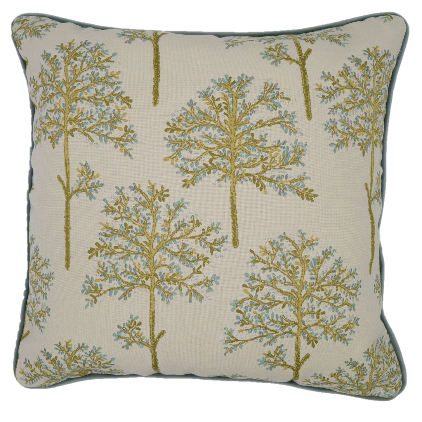 Amersham Duck Egg blossom Cushion (45cm x 45cm)