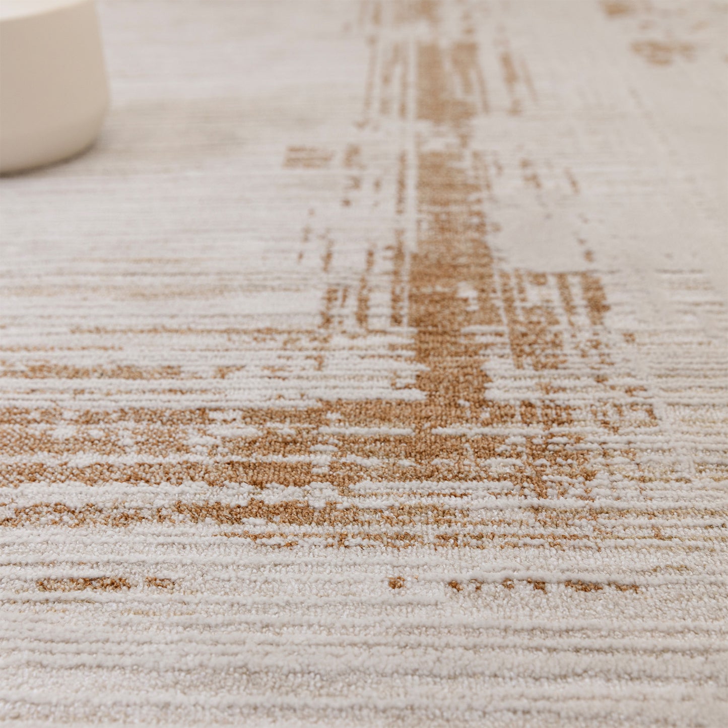 Anders AN05 Boho Abstract Border Natural Rug
