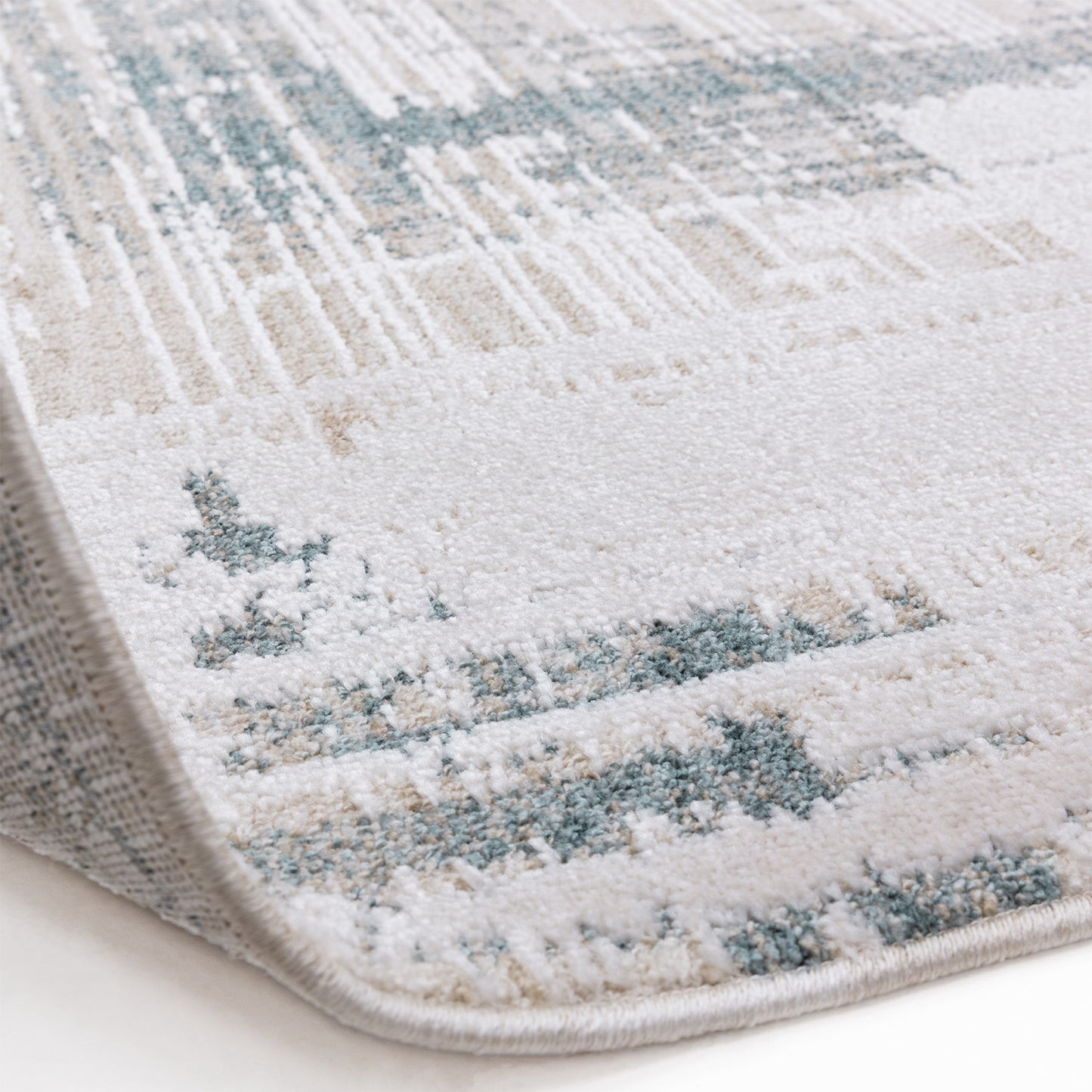 Anders AN07 Abstract Blue Rug