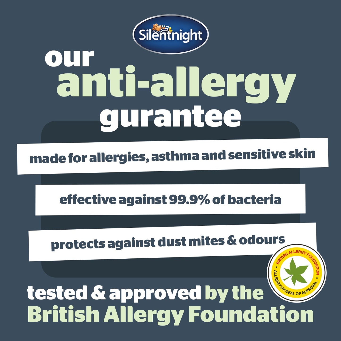 Silentnight Anti Allergy Ultimate 5cm Mattress Topper