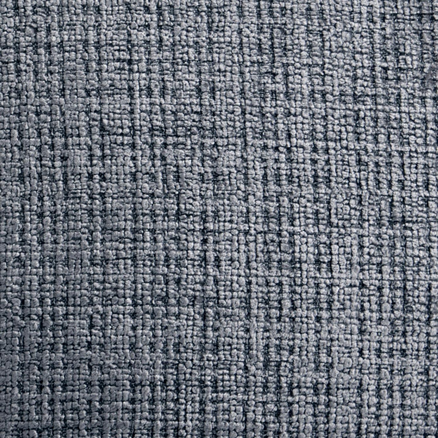 Alba Charcoal Chenille Cushion (43cm x 43cm)