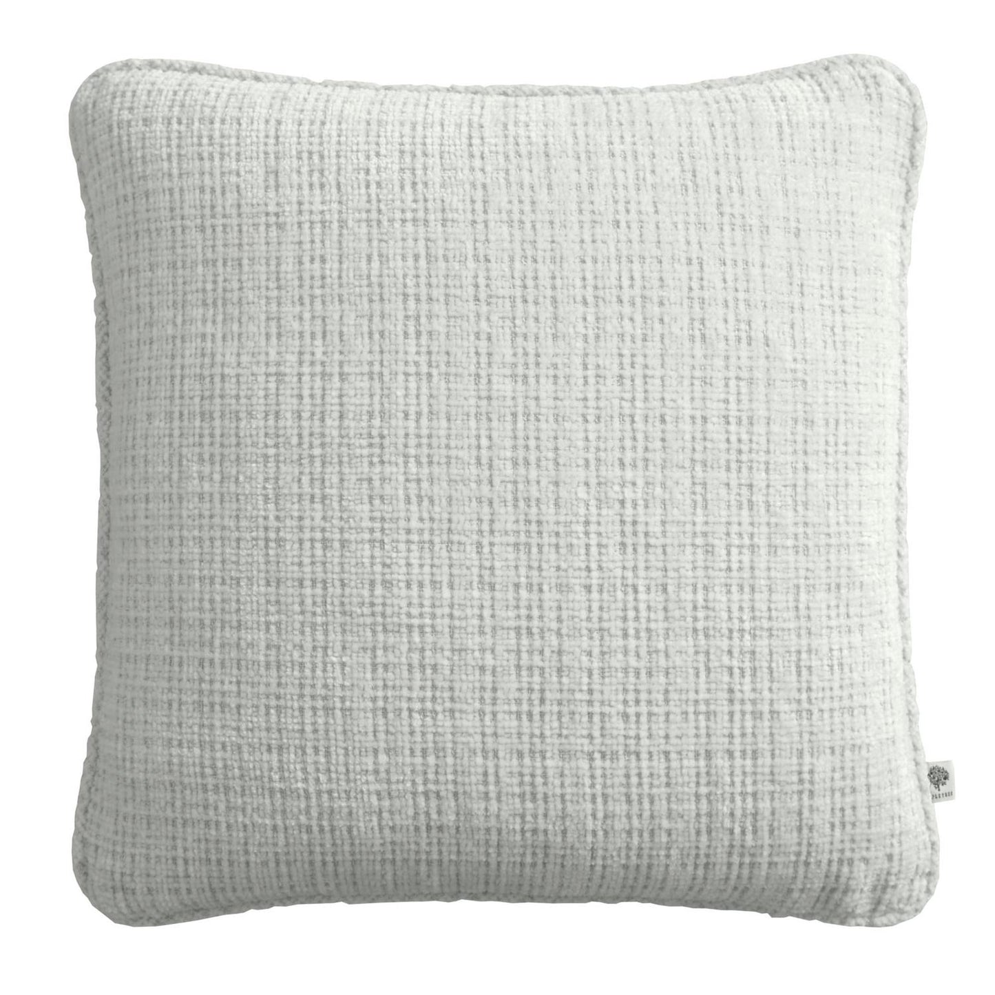 Alba Ivory Chenille Cushion (43cm x 43cm)