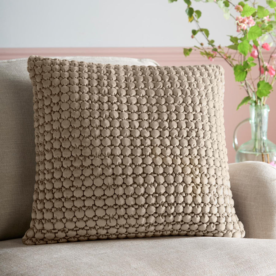 Bobble Natural Large Cushion (55cm x 55cm)