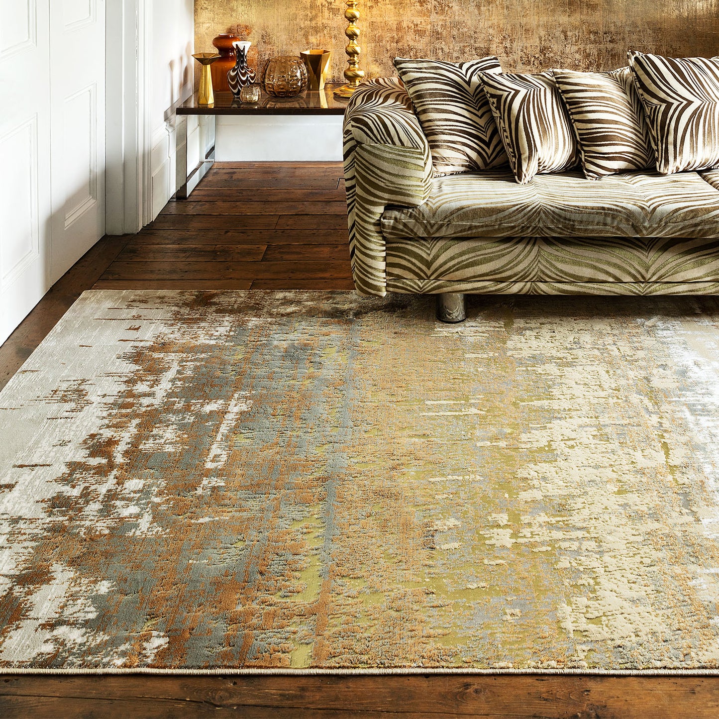 Aurora Gold AU01 Dune Rug