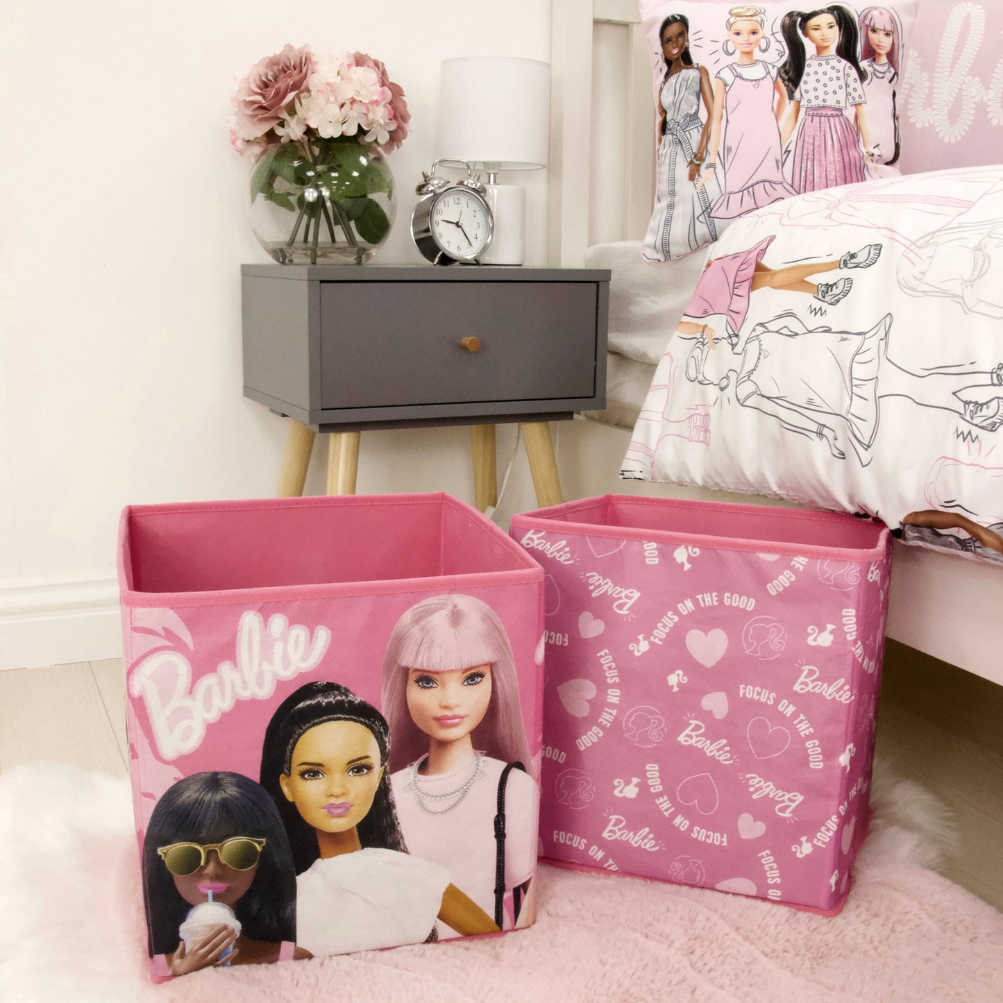 Barbie Shades Square Storage Box (2 Pack)