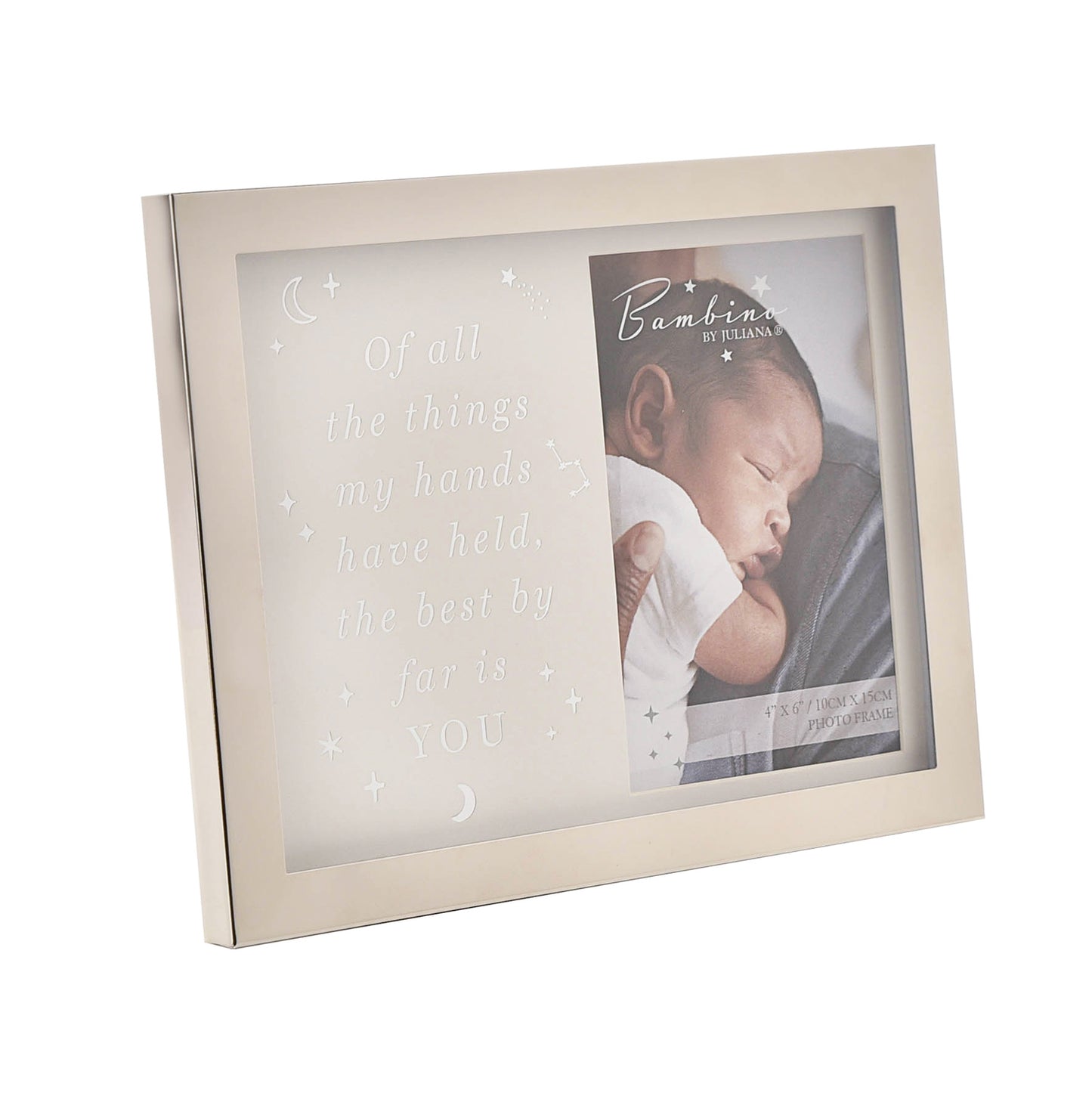 Bambino All The Things Metal Plated Photo Frame (4"x6")