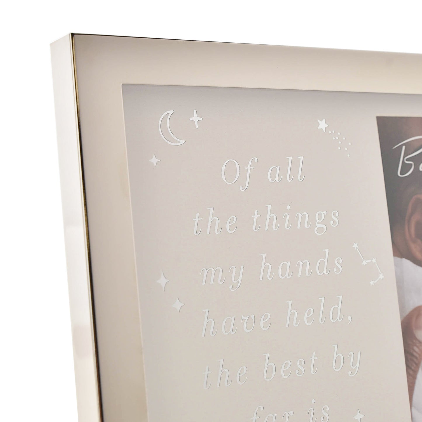 Bambino All The Things Metal Plated Photo Frame (4"x6")